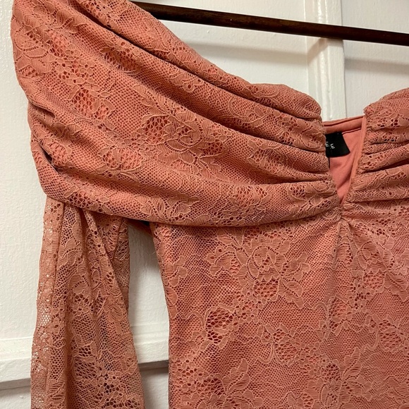 MAJORELLE Lovett Bodysuit in Blush - Picture 4 of 9